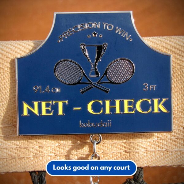 US Open colors: Tennis Net Height Measure Chain & Heads or Tails Tennis flip Coin - Image 10